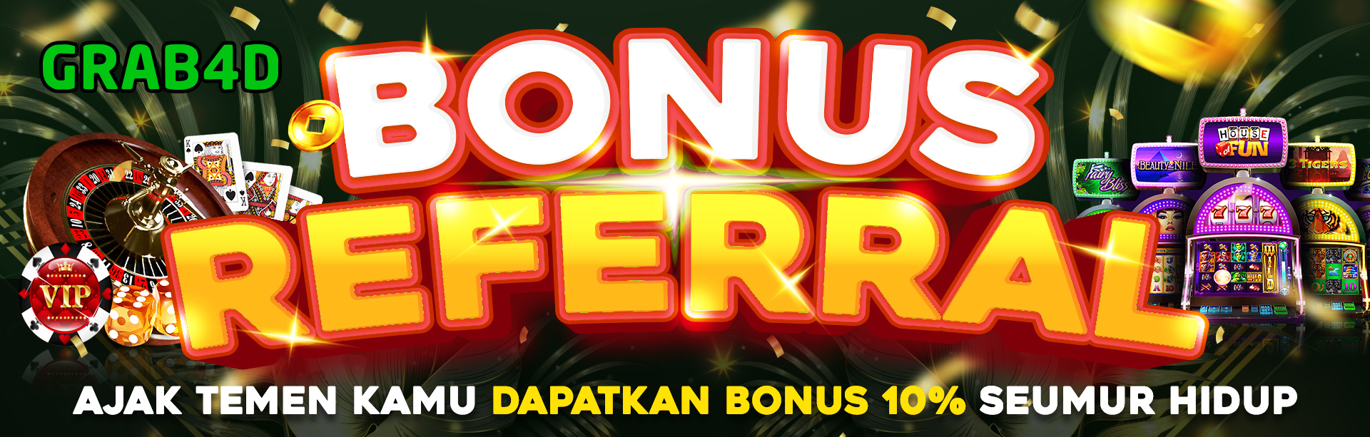 BONUS REFERRAL SEUMUR HIDUP